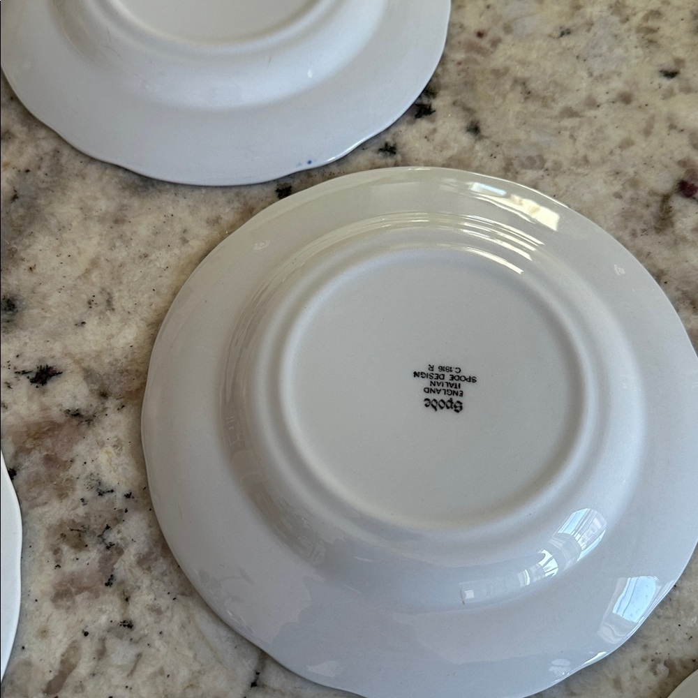 Spode Blue Italian Tea Plate Set of 8 - Picture 5 of 10